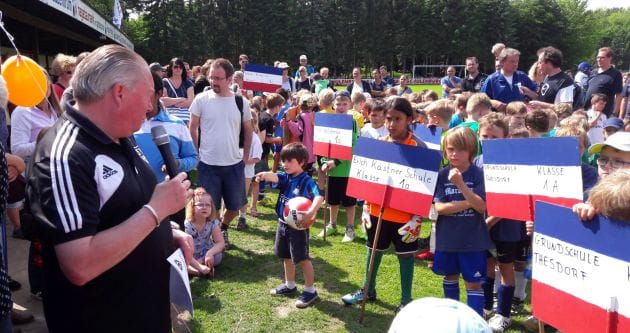 Erstklässlerturnier auf dem Jacob-Thode-Sportplatz