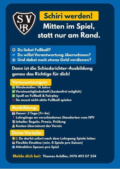 Aufruf: Schiri werden – mitten im Spiel, statt nur am Rand